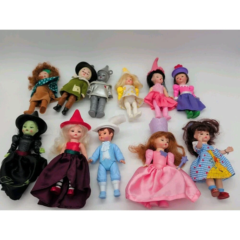 Madame Alexander McD's Wizard of Oz Doll Toys Set of 11 Dorothy Witch Lion